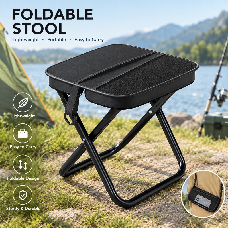 Outdoor Furniture Rocking Chair - Легкий складной табурет-сумка через плечо, раскладное