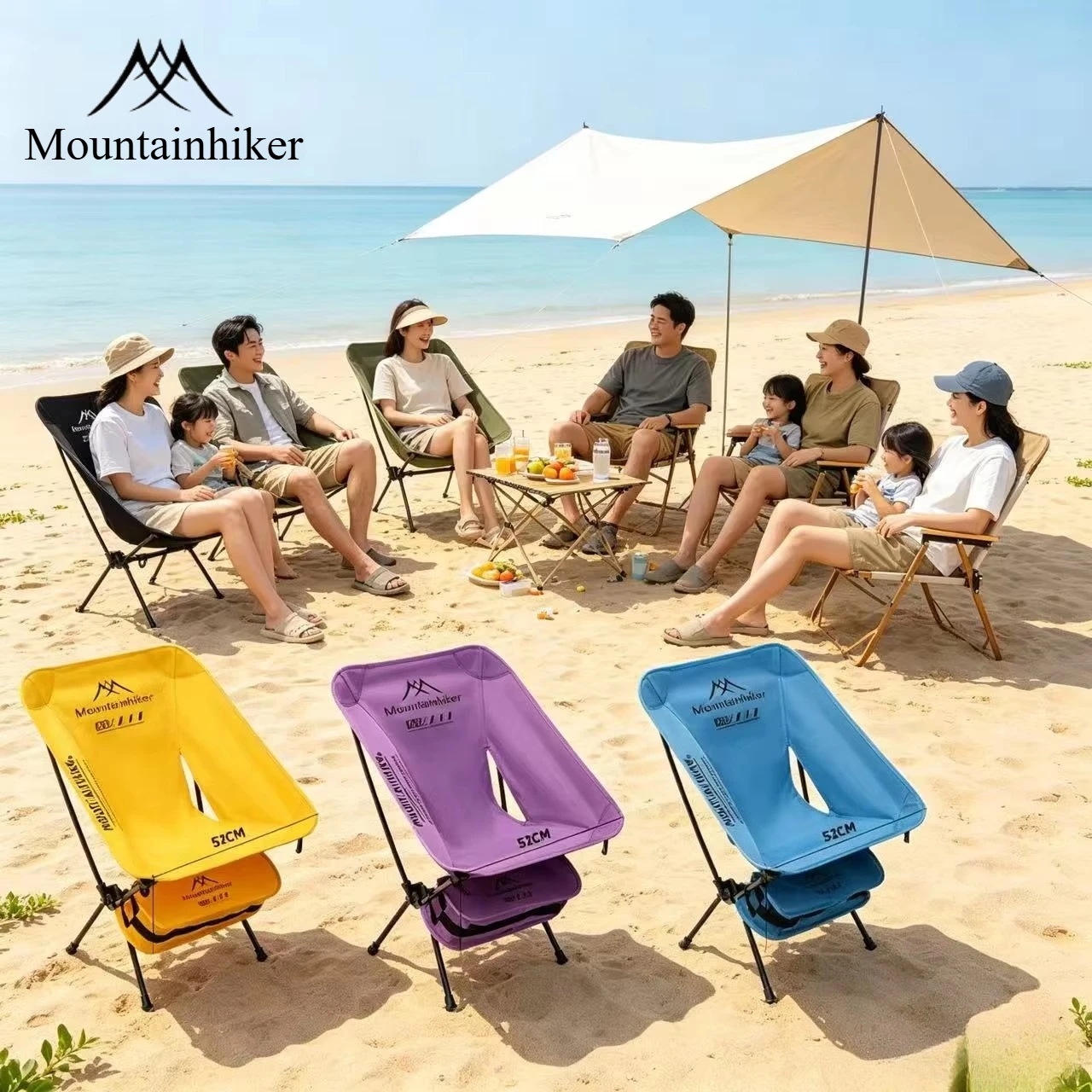 Outdoor Furniture Rocking Chair - Ультралегкое складное кресло-луна из алюминиевого сплава