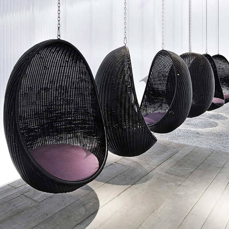 Подвесное кресло-кокон для отд – обзор и цена Hanging Egg Chair