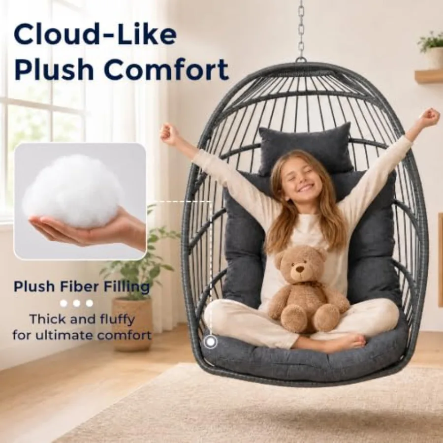 Уличное кресло-яйцо с подставк – обзор и цена Hanging Egg Chair