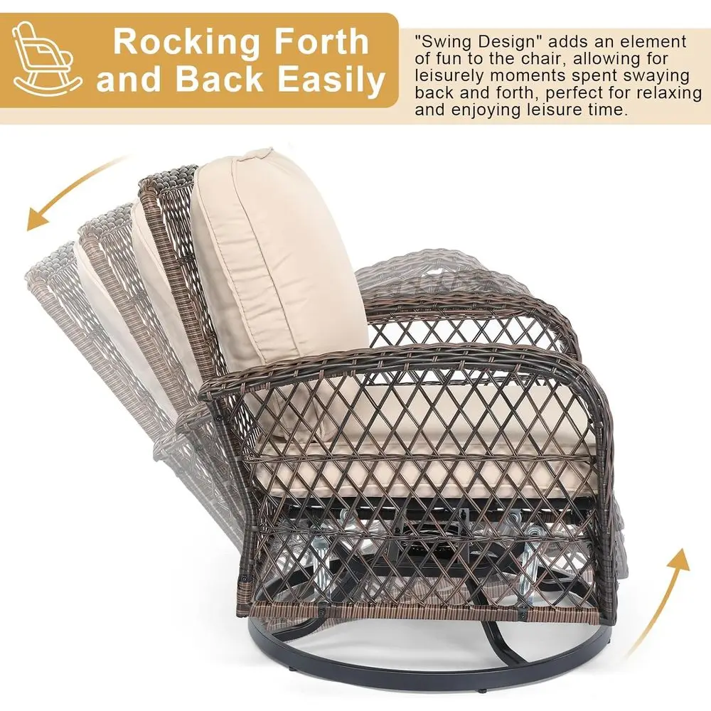 Комплект садовой мебели из 3 п – обзор и цена Outdoor Furniture Rocking Chair