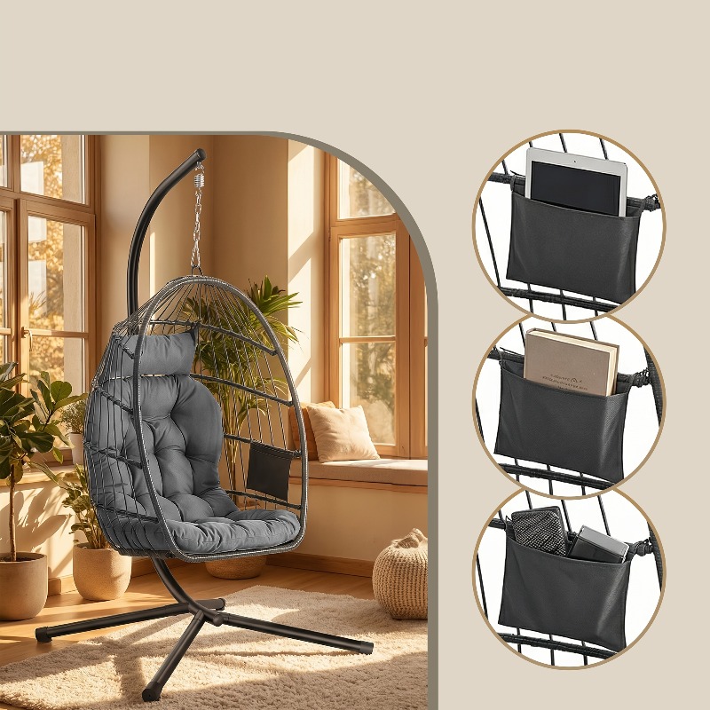 Подвесное кресло-яйцо с подста – обзор и цена Hanging Egg Chair