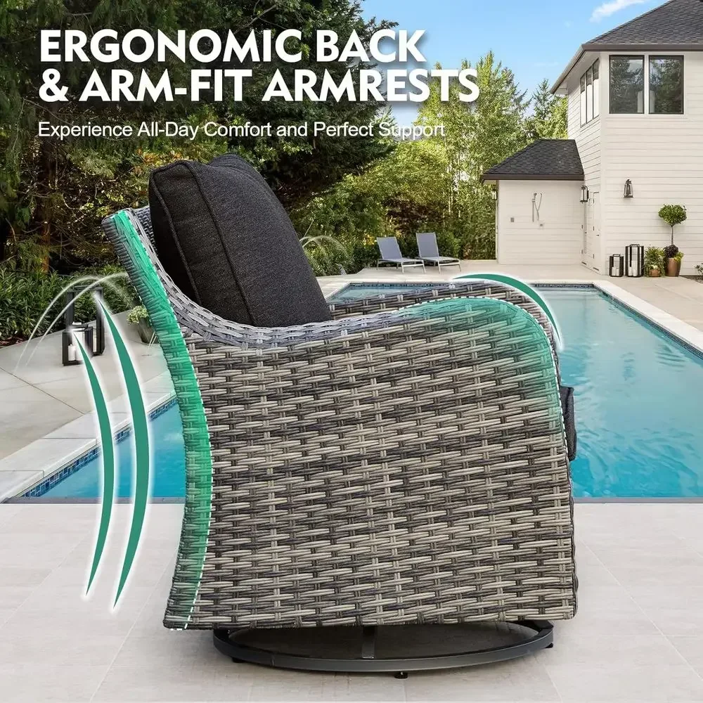 Комплект уличной мебели для па – обзор и цена Outdoor Furniture Rocking Chair