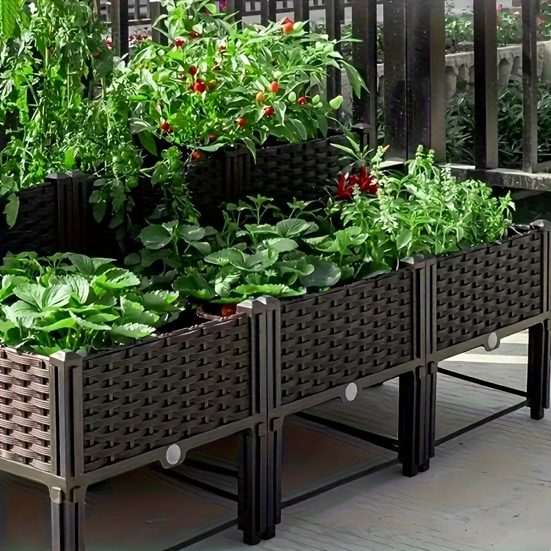 Приподнятая грядка для сада, в – обзор и цена Garden Storage Box